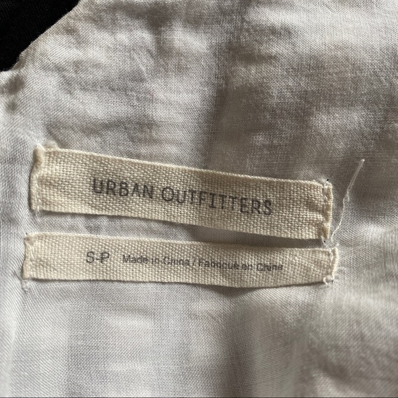 urban lena gingham puff sleeve mini dress - Picture 3 of 5